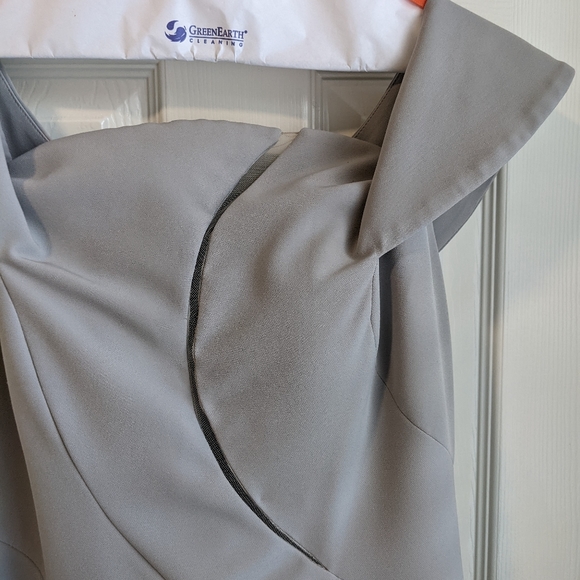 Daymor Couture Gray Mother of the Bride/Groom Dress - Picture 5 of 11